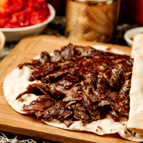 Child Lamb Doner Chips and Juice