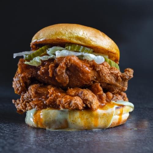 Half Pounder Chicken Burger