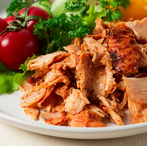 Child Chicken Doner Chips and Juice